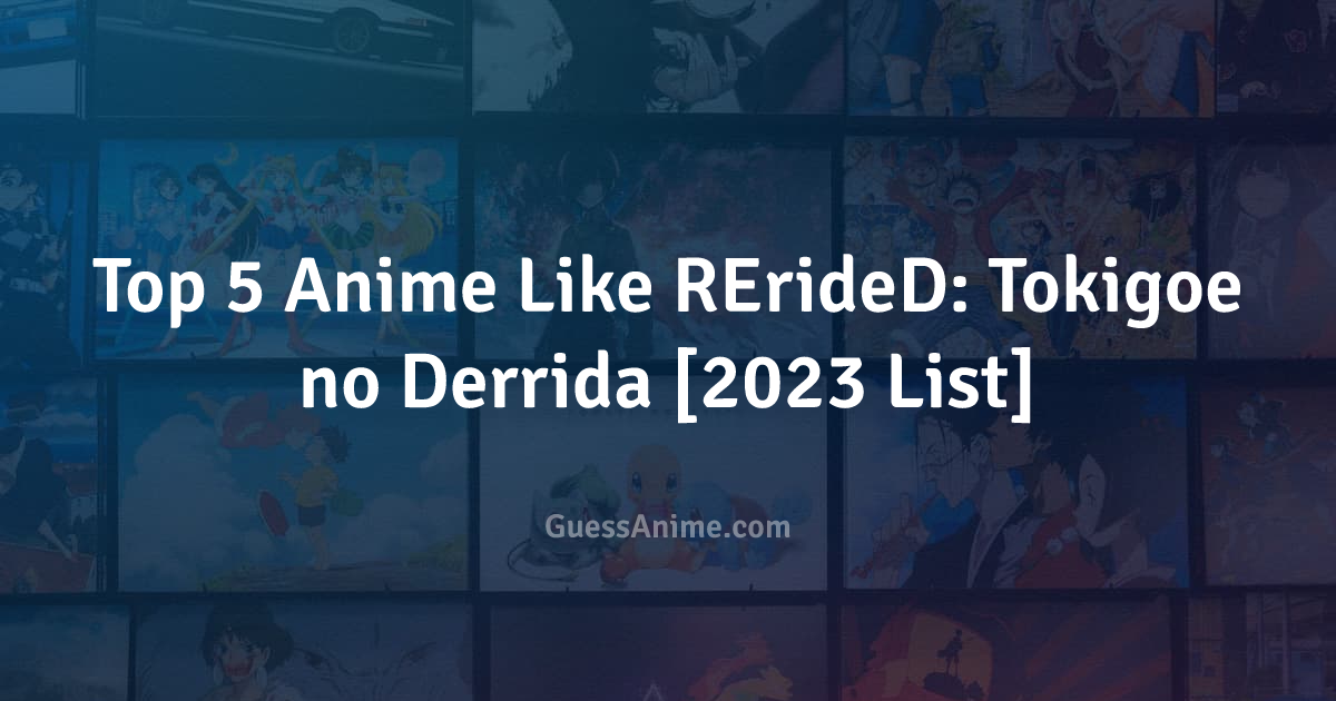 Other Wednesday Shows (10/10/18): That siscon anime, RErideD – Tokigoe no  Derrida, and Conception